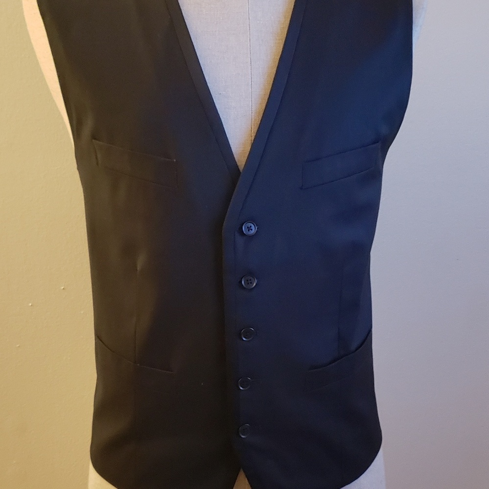 Satin edge vest